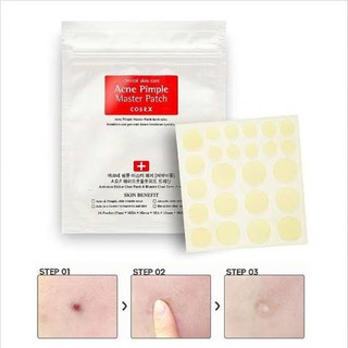 Cosrx Acne Pimple Master Patch แผ่นดูดสิว (24ชิ้น 3ขนาด)