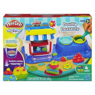 Play-Doh Sweet Shoppe Double Desserts Playset play doh ดินน้ำมัน แป้งโดว์