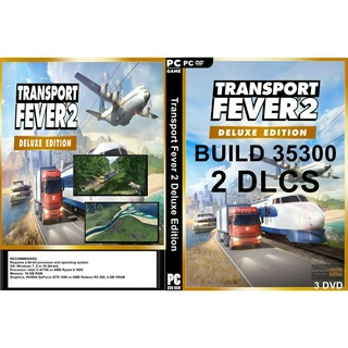 แผ่นเกมส์ PC Transport Fever 2 Deluxe Edition (3DVD)