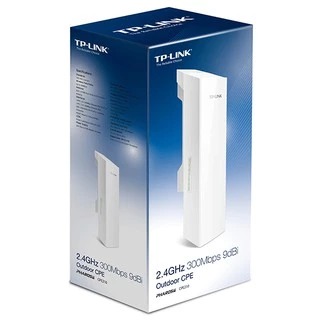 TP-LINK ACCESS POINT (แอคเซสพอยต์) 2.4GHz 300Mbps 9dBi Outdoor CPE (CPE210) รับประกัน 3 ปี