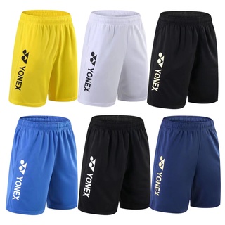 Yonex ใหม่ กางเกงขาสั้น สีพื้น แห้งเร็ว เหมาะกับการวิ่ง แบดมินตัน สําหรับผู้ชาย ผู้หญิง 9628