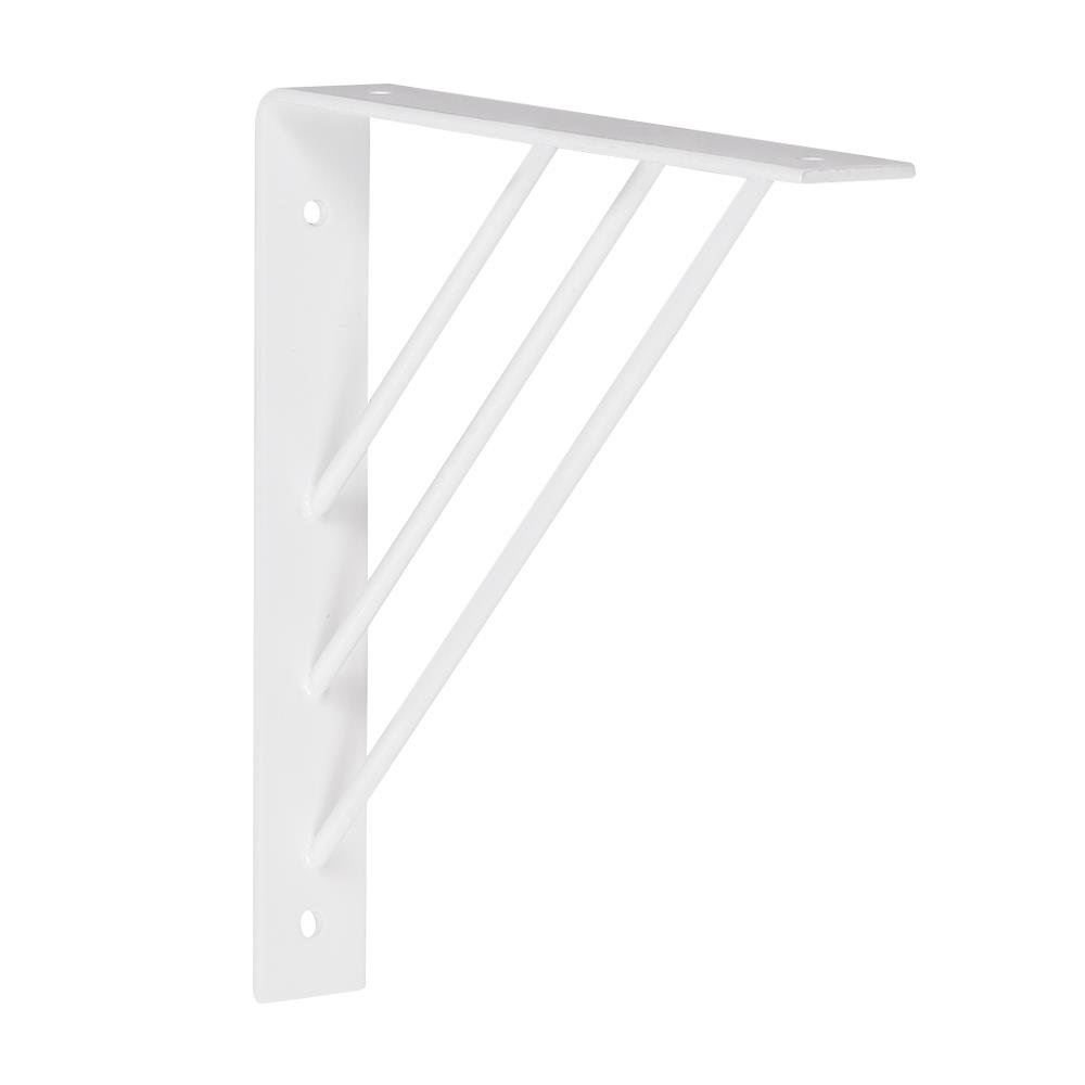 แขนรับชั้นเหล็ก STACKO TRIPLE LINE 18x18 ซม. สีขาวBRACKET STACKO TRIPLE LINE 18X18CM WHITE