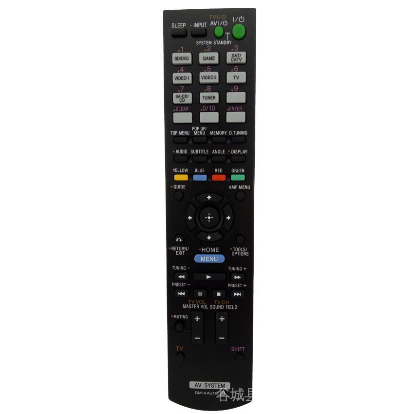 ใหม่เปลี่ยน RM-AAU116 สําหรับ SONY AV ตัวรับสัญญาณรีโมทคอนโทรล RM-AAU168 STRK3500WS STR-KM3500