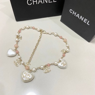 New สร้อยคอ ชาแนล Necklace สวยมากค่ะ สินค้าพร้อมส่ง  งานดีสุด พร้อมกล่อง ถ่ายสดจากสินค้าจริง100%