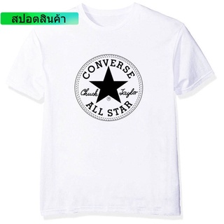 QUITEWELL เสื้อยืดผู้ชาย Converse เสื้อผ้าแขนสั้นฤดูร้อนเสื้อเชิ้ตแฟชั่นผู้ชายเสื้อเชิ้ตผ้าฝ้ายลำลองผู้ชายเสื้อระบายเหงื