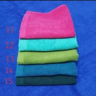 ผ้าเช็ดหน้า 12"x12" นิ้ว ขนคู่ 🇹🇭Cotton100% สินค้าผลิตในประเทศ