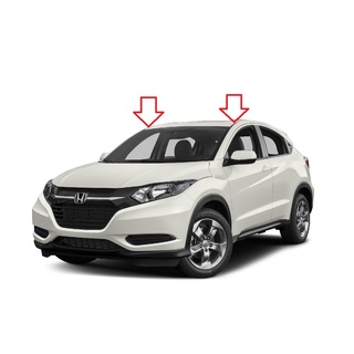 ฮอนด้าแท้ แท้ศูนย์ คิ้วหลังคา คิ้วยางหลังคา ฮอนด้า Honda HR-V HRV 2014-2019 คิ้วหลังคา คิ้วรีดน้ำขอบกระจก พลาสติกครอบเสา