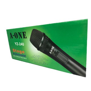 ﻿ไมค์พร้อมสาย ไมโครโฟน ร้องเพลง/พูด คาราโอเกะ Professional Dynamic Microphone LIVE