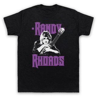 T-shirt  เสื้อยืดRandy Rhoads อุปกรณ์เสริมกีตาร์สําหรับผู้ชายS-5XL