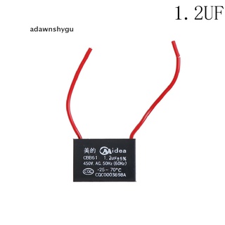 [adawnshygu] ตัวเก็บประจุมอเตอร์พัดลมติดเพดาน CBB61 450V 1-10uF