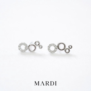 Mardi Jewelry ต่างหูเงินแท้ Dora Vines Earrings