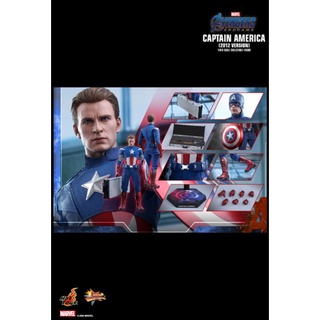 HOT TOYS MMS563 AVENGERS ENDGAME : CAPTAIN AMERICA (2012 VERSION)