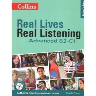 DKTODAY หนังสือ REAL LIVES REAL LISTEINING ADVANCED SB+MP3 CD.