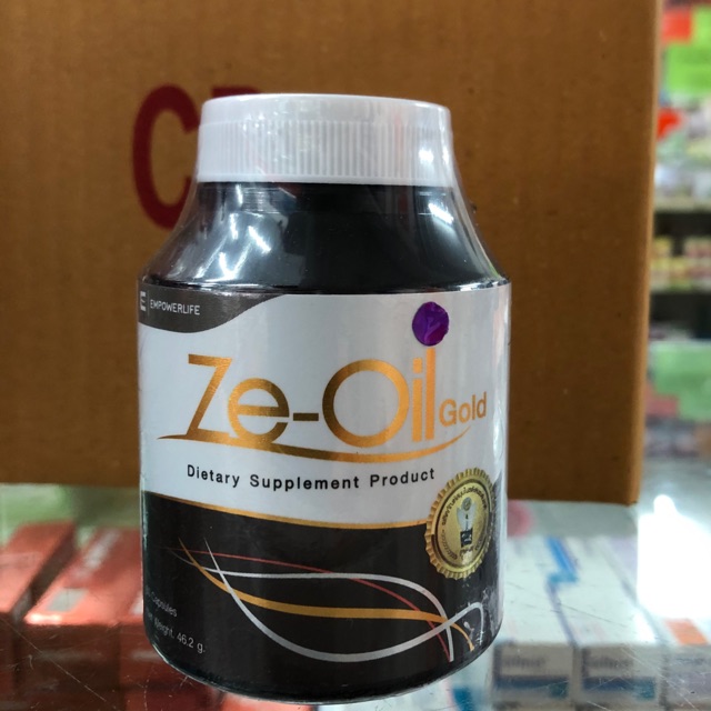 Ze-Oil Gold 60เม็ด บำรุงร่างกาย น้ำมันสกัดเย็น 4ชนิด