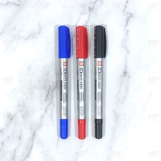 ปากกามาร์คเกอร์ 2 หัว ซากุระ Sakura Identi Pen ปากกาเขียนซีดี 2 หัว เขียนซองไปรษณีย์ ปากกาเคมี