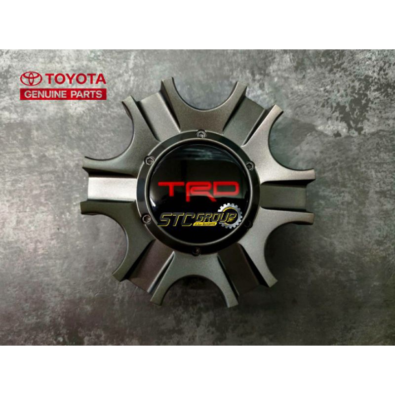 ฝาครอบล้อแม็ก Toyota Fortuner TRD Sportivo สีทองแดง ( Toyota แท้ศูนย์ 100% ) ปี 2016 - 2020