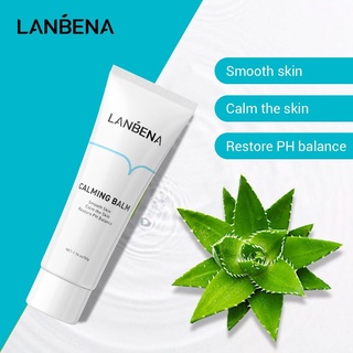 Lanbena Aloe บาล์มว่านหางจระเข้ กําจัดขน ซ่อมแซมผิว หลังกําจัดขน 50 กรัม