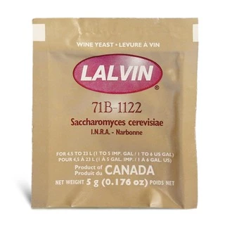 LALVIN 71B Yeast ยีสต์สำหรับหมักไวน์ ยีสต์หมักไวน์ ยีสต์ไวน์ ยีสต์ ทำไวน์