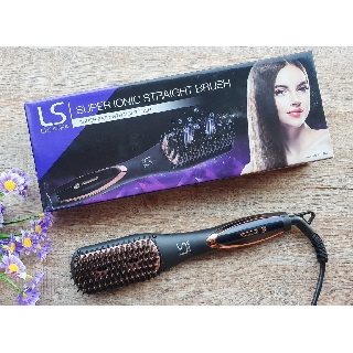 LESASHA Super Ionic Straight Brush LS1368 แปรงไฟฟ้า หวีไฟฟ้า เลอซาซ่า ซุปเปอร์ ไอออนิค สเตรท (รับประกัน1ปี)