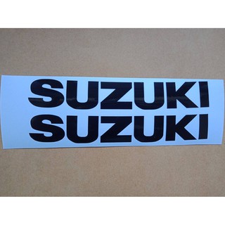 Motorbike Black sticker (SUZUKI)สติกเกอร์สำหรับติดรถมอเตอร์ไซค์หรือรถยนต์