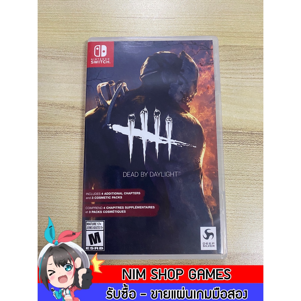 (มือ1)(มือ2) Nintendo Switch : Dead by Daylight แผ่นเกม มือสอง สภาพดี