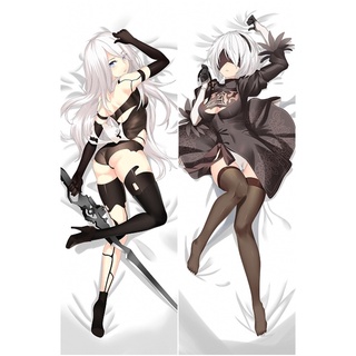 ปลอกหมอนคอสเพลย์ Game NieR Automata YoRHa Type A No 2b Dakimakura สําหรับตกแต่งบ้าน