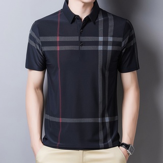 [การพิมพ์] เสื้อยืดคอปกแขนสั้นผู้ชายฤดูร้อนและวัยรุ่น
