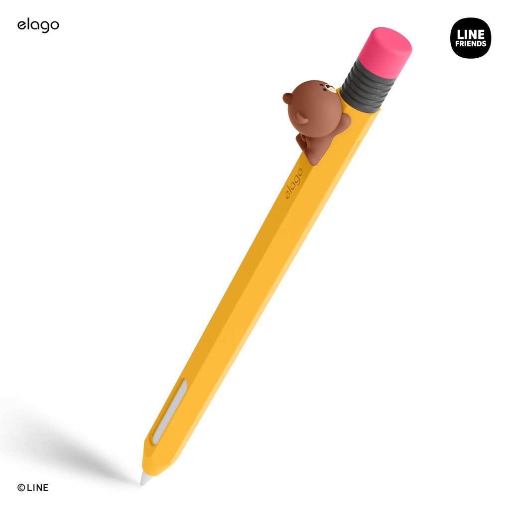 elago x LINE FRIENDS Apple Pencil Pro / 2nd  Cover [3 Styles] (ปลอกปากกาสำหรับApple Pencil )