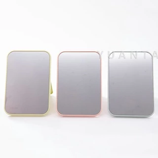 กระจกตั้งโต๊ะ แบบพกพา กระจกพับพกพาสะดวก Folding makeup mirror
