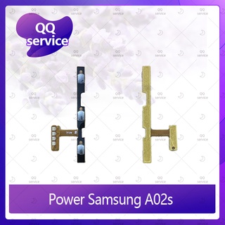 power Samsung A02S อะไหล่แพรสวิตช์ ปิดเปิด Power on-off (ได้1ชิ้นค่ะ) อะไหล่มือถือ คุณภาพดี QQ service