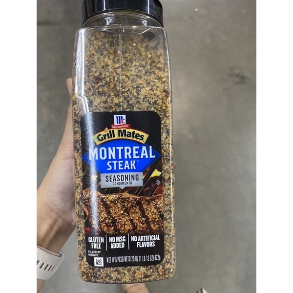 เครื่องปรุงรสสำหรับ สเต็ก ชนิดผง ตรา แม็คคอร์มิค  822g. Grill Mates Montreal Steak Seasoning ( Mc Co