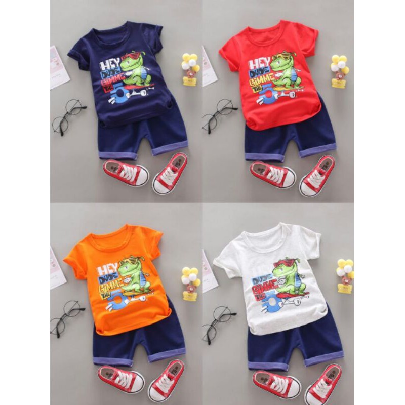 Hey Dude Boy Fashion Short Suit 0-4 Years Babycuteonlineshop