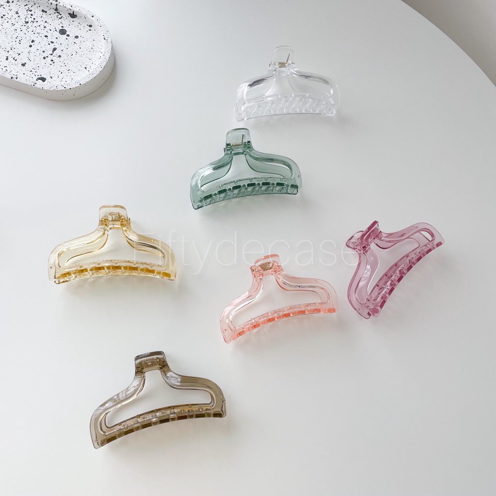 กิ๊บหนีบผมทรงมน สีใสคริสตัล กิ๊บสไตล์เกาหลี กิ๊บแฟชั่น พร้อมส่งจากไทย !!!
