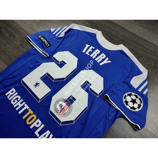 [Retro] - เสื้อฟุตบอล ย้อนยุค Chelsea Home เชลซี เหย้า 2011/12 Full Option พร้อมเบอร์ชื่อ 26 TERRY