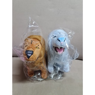 ตุ๊กตาสิงโต(Lion Brown &amp; Lion Blue 10" (ตามป้าย)) ลิขสิทธิ์แท้ น่ารัก ราคาถูก ราคาลดจากป้ายกว่า 50%