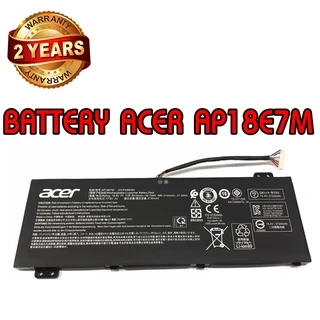รับประกัน 2 ปี BATTERY ACER AP18E7M แบตเตอรี่ เอเซอร์ Nitro 5 AN515-54 Nitro 7 AN715-51 แท้