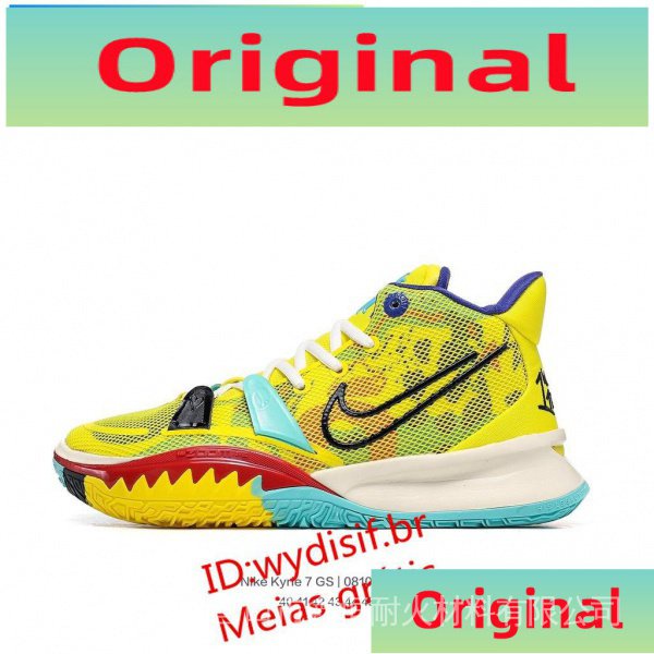 Nike Nis Kyrie 7 Gs official Color Irving 7a generation รองเท้าบาสเก็ตบอล วิ่ง