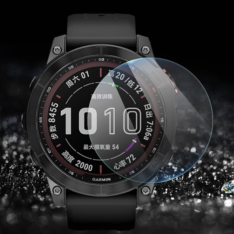2 ชิ้น ฟิล์มกระจกนิรภัย ป้องกัน สําหรับ Garmin Fenix 7 7S 7X สมาร์ทวอทช์ ป้องกันหน้าจอ ฟิล์มป้องกัน ฟิล์มกระจก อุปกรณ์เสริม