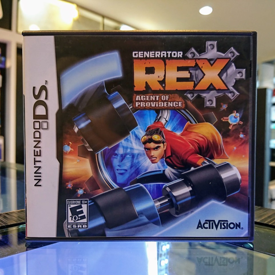 (ภาษาอังกฤษ) มือ2 Generator REX Agent of Providence แผ่นเกม Nintendo DS ตลับเกม NDS มือสอง (เล่นได้ทั้ง NDS และ 3DS)