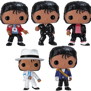 Funko pop ฟิกเกอร์ Michael Jackson Billie Jean Military ใหม่ในกล่อง