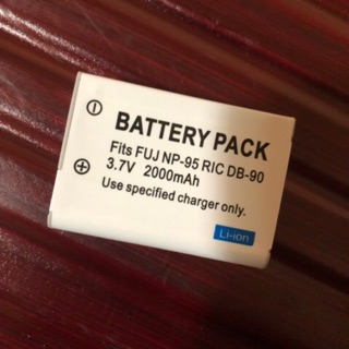 Battery และ ที่ชาร์จ NP-95 For FujiFilm x70 x30