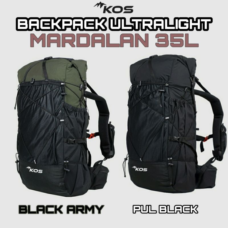 ULTRALIGHT BAG 35L KOS Series MARDALAN / MOUNTAIN BACKPACK 35L KOS / UL 35L BAG / ULTRALIGHT BACKPAC
