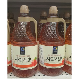 น้ำส้มสายชูหมักจากแอปเปิ้ล ตรา ชองจองวอน 1.8 ลิตร Apple Cider Vinegar