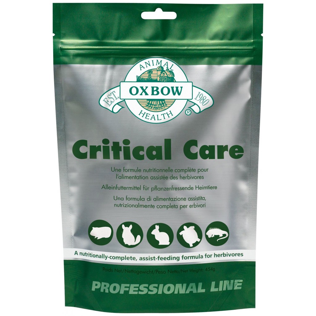 Oxbow Critical Care อาหารเสริม/อาหารสัตว์ป่วย ฟื้นฟูร่างกาย 454 g
