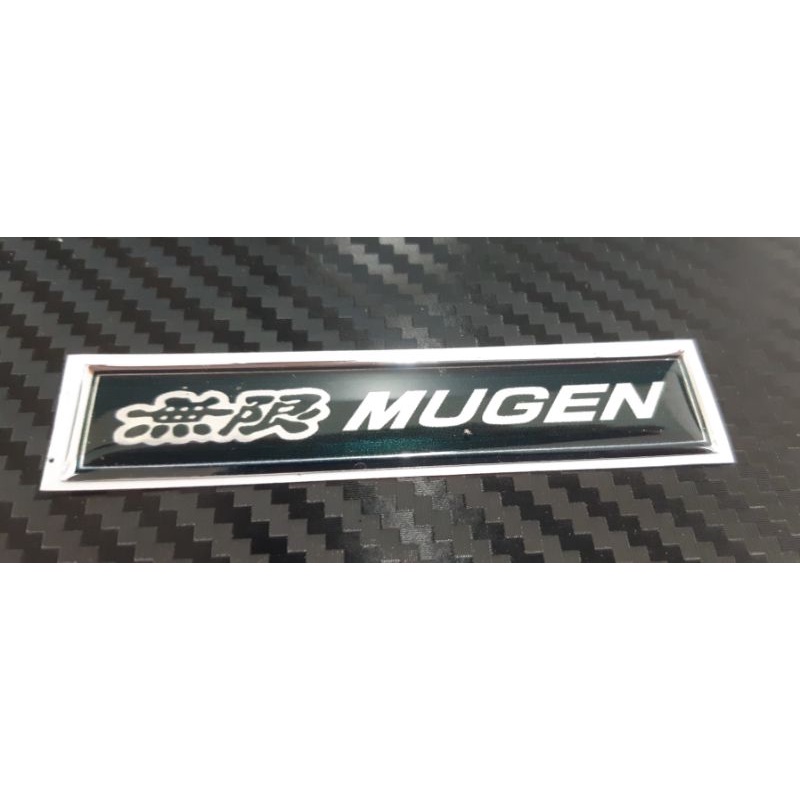 สติ๊กเกอร์ #Mugen งานโลโก้ 3D