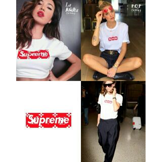 เสื้อยืดลาย supreme มีหลายแบบ➡เลื่อนดูก่อนคะ