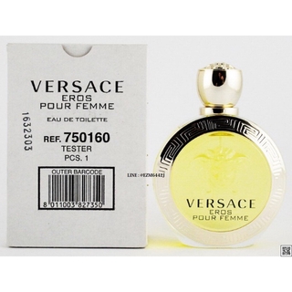 น้ำหอมแท้ VERSACE POUR FEMME FOR WOMEN EAU DE TOILETTE SPRAY 100 ML TESTER BOX ของใหม่ กล่องเทสเตอร์ ไม่เคยถูกฉีด