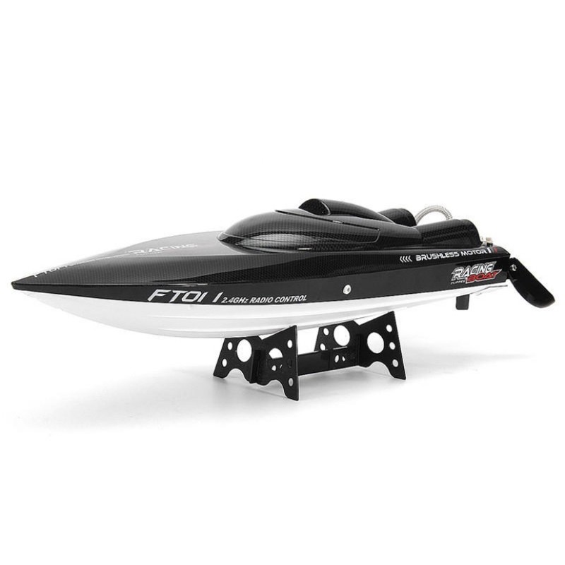 เรือบังคับวิทยุFT011 ระบบไฟฟ้า(มอเตอร์บัสเลส)ความเร็ว55km/h 2.4GHzแบตเตอรี่ชาร์จอุปกรณ์พร้อมเล่น