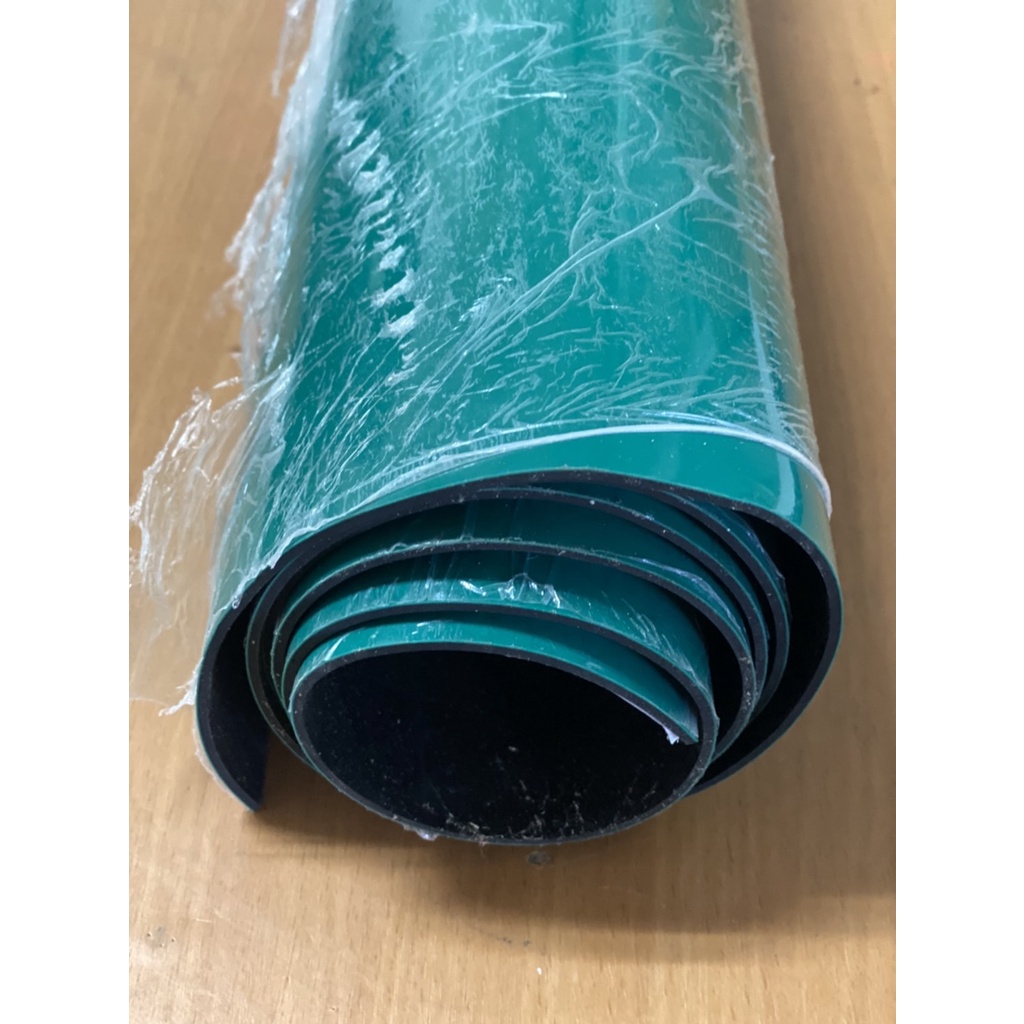 แผ่นยางปูโต๊ะ แผ่นยางป้องกันไฟฟ้าสถิตย์ ESD Green mat, ESD mat, ESD