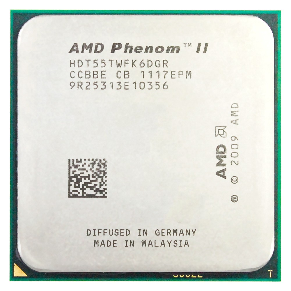 For AMD Phenom II X6 1055T 1035T X6 1045T 1055T 1065T 1075T 1090T 1100T CPU 125W 6-Core Six-Core AM3 Official 938PIN LVV #4
